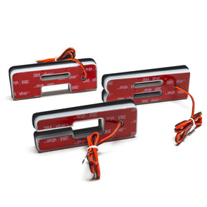 ORACLE Lighting Universal Illuminated LED Letter Badges - Matte Blk Surface Finish - M