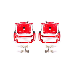 Power Stop 01-05 Acura EL Front Red Calipers w/Brackets - Pair