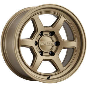 Kansei K14B Roku HD 17x8.5in / 6X139.7 BP / -10mm Offset / 106.1mm Bore - Bronze