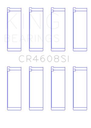 King Engine Bearings Toyota 2Zz-Ge (Size +0.50mm) Connecting Rod Bearing Set