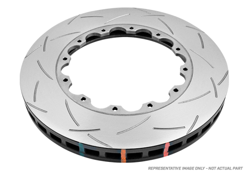 DBA 15-21 Nissan GT-R Nismo Front Left 5000 Series Slotted Ring w/NAS Nuts