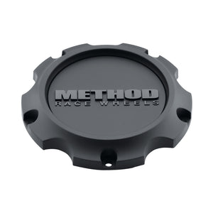 Method Cap T079 - 106.25mm - Black - 1 Piece - 6 lugs - Screw On