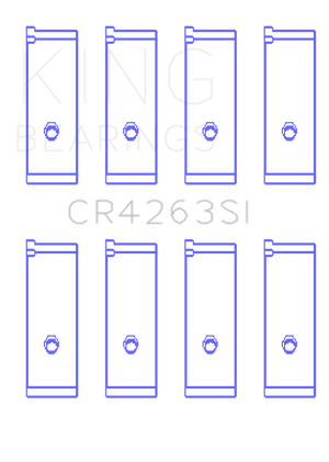 King Engine Bearings Toyota 1ZZ-FE Rod Bearing Set - Size STD