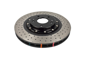 DBA 2018+ Hyundai I30 N Performance Front Cross Drilled/Dimpled 5000 Series Rotor