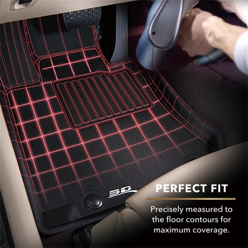 3D MAXpider 2026 Tesla Model Y Juniper Kagu 1st Row Floormat - Black