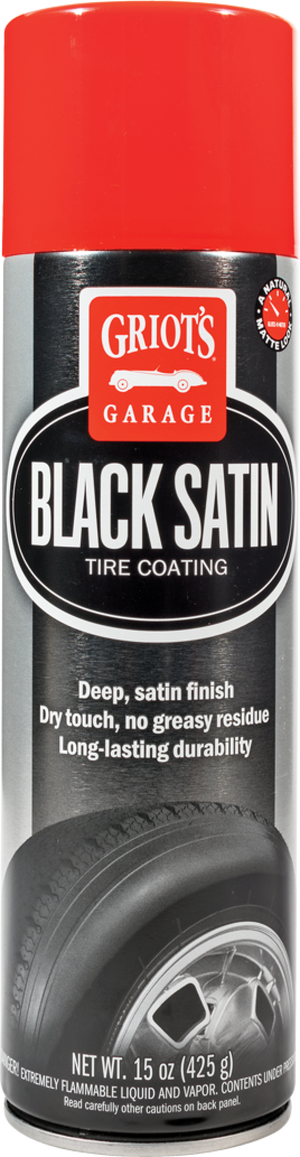 Griots Garage Black Satin Tire Coating - 15oz (Aerosol)
