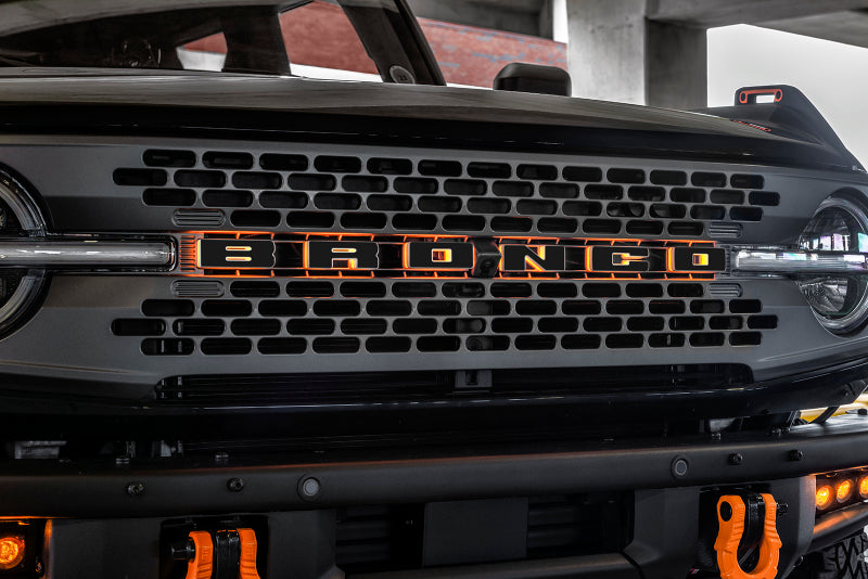 ORACLE Lighting Universal Illuminated LED Letter Badges - Matte Blk Surface Finish - I