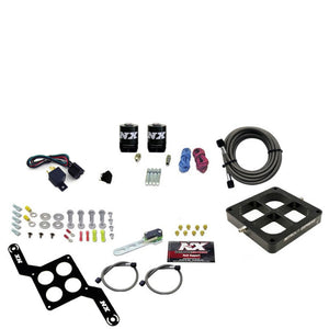 Nitrous Express Dry Dual Stage Billet Crossbar Plate System 100-1000hp (4500 Flange) w/o Bottle