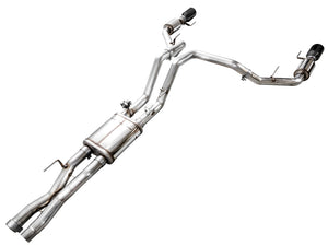 AWE Gen 3 Raptor R SwitchPath Exhaust - Diamond Black Tips