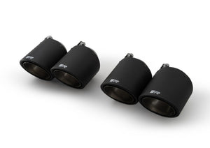 Remus Carbon 102mm Short Style Angled w/Titanium Internals Tail Pipe Set (Quad Tips)