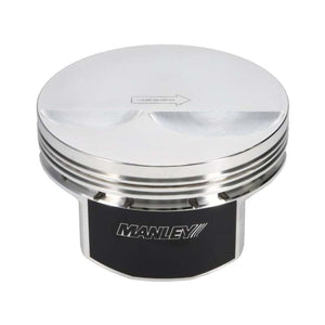 Manley Chevrolet LS Piston Set - 4.080in Bore 1.115in CH, -4.00 CC