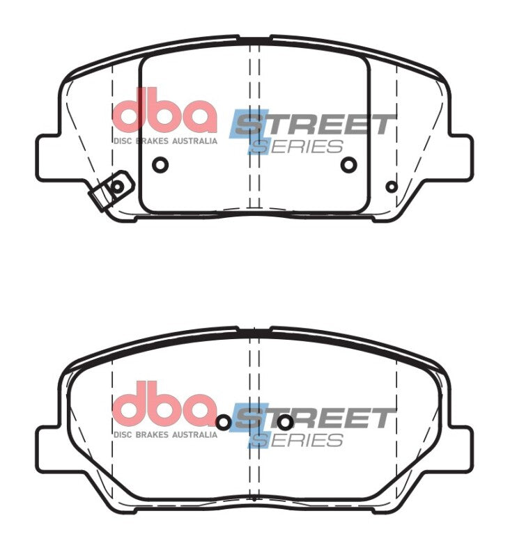 DBA 12-15 Hyundai Veloster Turbocharged Front Street Series Brake Pads