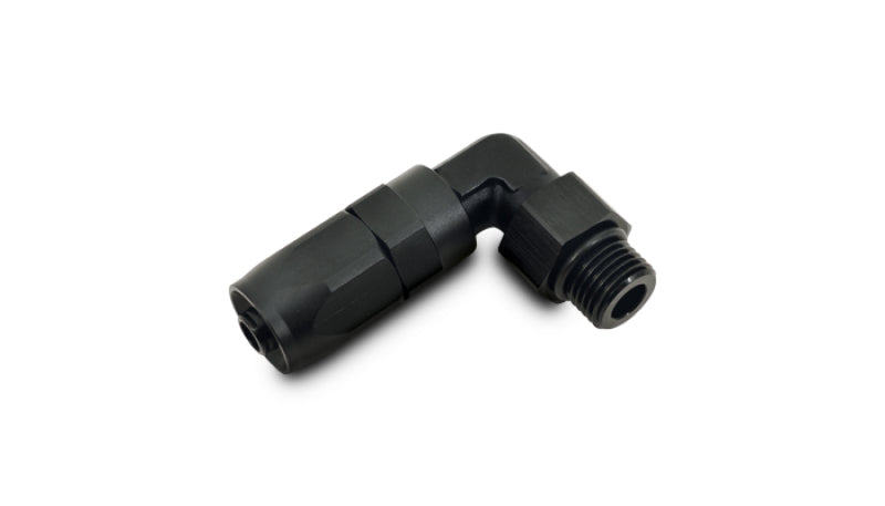 Vibrant Male -10AN 90 Degree Hose End Fitting - 1-1/6-12 Thread (12)