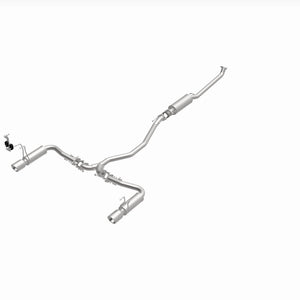 MagnaFlow 16-18 Honda Civic L4 2.0L Street Series Cat-Back Exhaust w/ Polished Tips