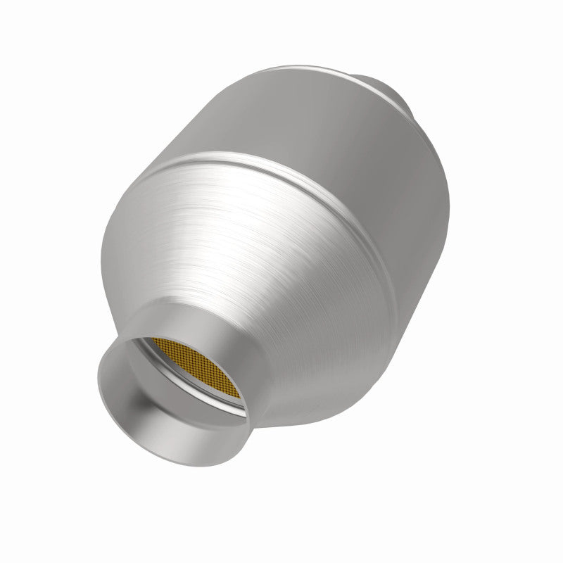 MagnaFlow Conv Univ 2.25in Inlet/Outlet Center/Center Round 3in Body L x 5in W x 8.75in Overall L