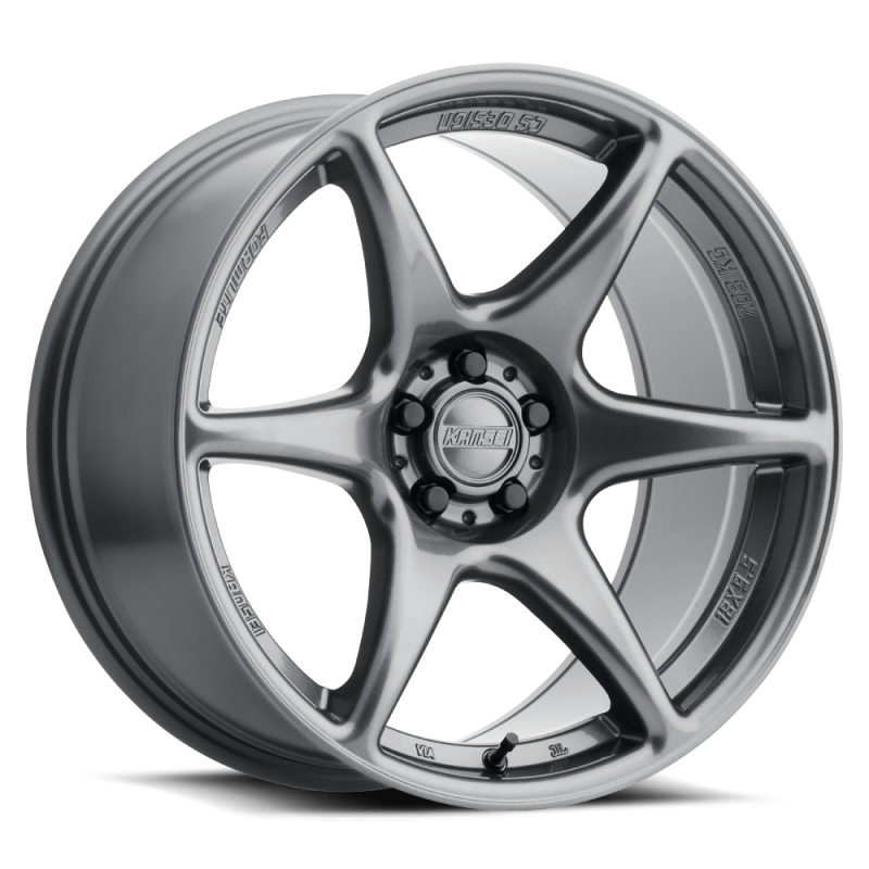 Kansei K11G Tandem 18x8.5in / 5x114 BP / 35mm Offset / 73.1mm Bore - Gunmetal Wheel