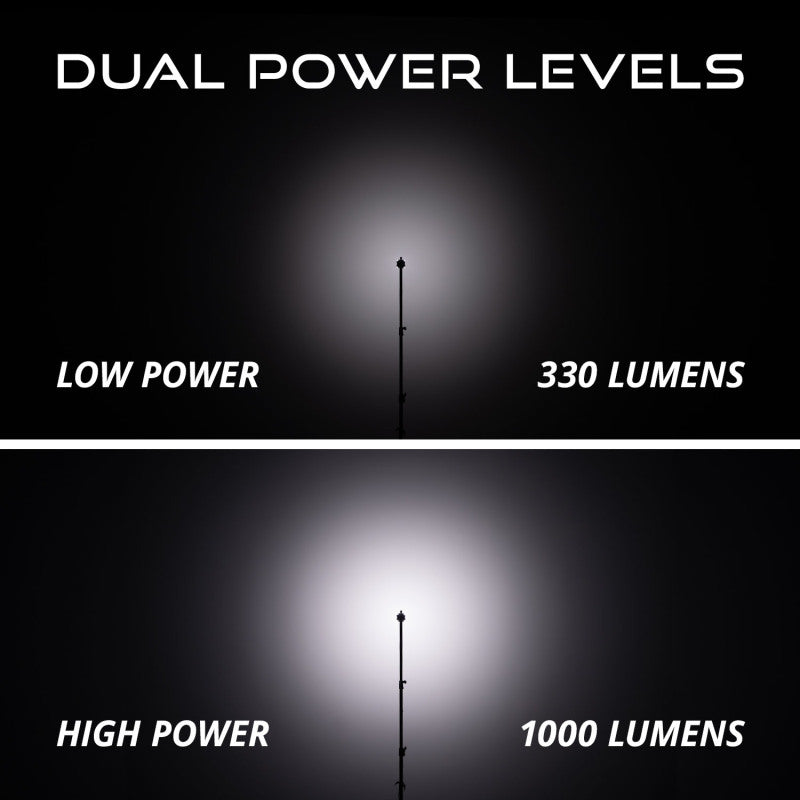 Diode Dynamics Stage Series SXS Rock Light Installer Kit - White Diffused M8 (8-pack)