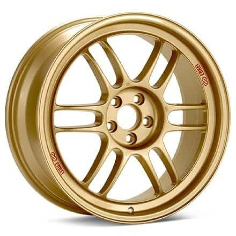 Enkei RPF1 17x9.5 5x100 38mm Offset Gold Wheel