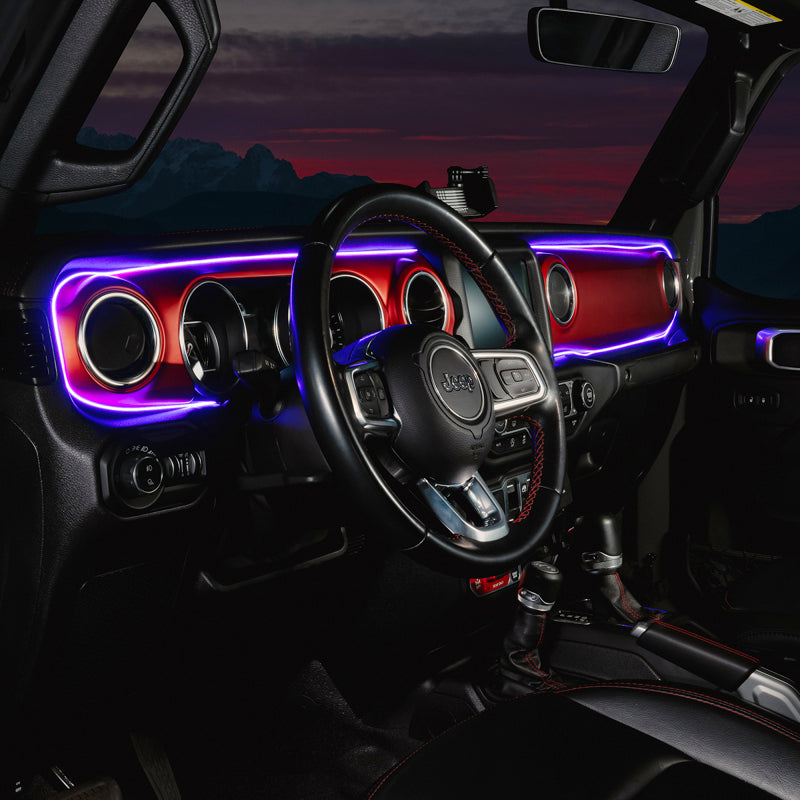 Oracle 18-23 Jeep Wrangler JL/Gladiator JT Dynamic ColorSHIFT LED Interior Dash Board Kit
