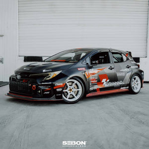 Seibon 2023 Toyota GR Corolla VS-Style Double-Sided Carbon Hood  - Gloss Finish