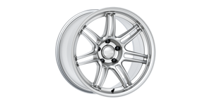 Kansei K17H Seven 19x9.5in / 5x114.3 BP / 22mm Offset / 73.1mm  Bore - Hyper Silver