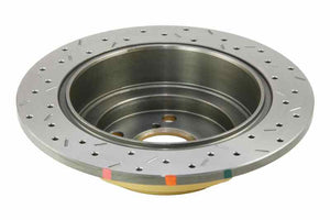 DBA 02-06 WRX / 98-07 Impreza 2.5L RS Rear Drilled & Slotted 4000 Series Rotor