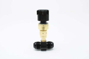 Aeromotive 14-25 Chevy V8 Fuel Rail Pressure Sensor Adapter M10x1.0 Male to 1/8-MNPT Male - Brass
