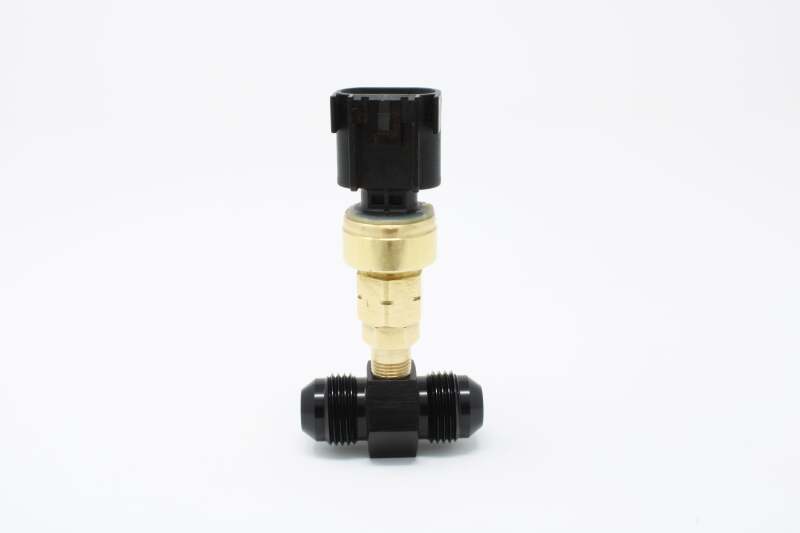 Aeromotive 14-25 Chevy V8 Fuel Rail Pressure Sensor Adapter M10x1.0 Male to 1/8-MNPT Male - Brass
