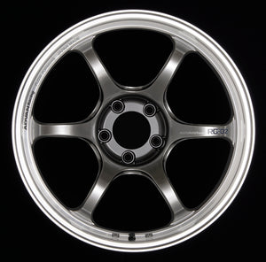 Advan RG-D2 16x7.0 +48 4x100 Machining and Racing Hyper Black Wheel