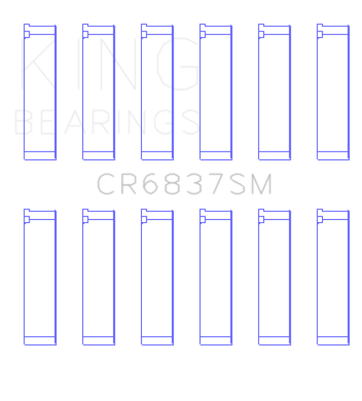 King Engine Bearings Honda J30/J35 (Size Standard) Connecting Rod Bearing Set