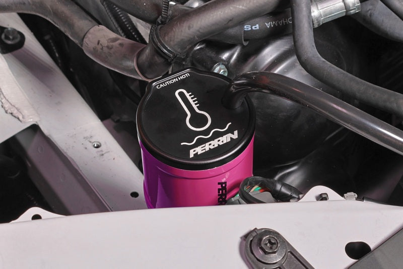 PERRIN 02-25 Subaru WRX / 04-21 STI / 13-25 BRZ/GR86/FRS/86 Coolant Overflow Tank - Hyper Pink