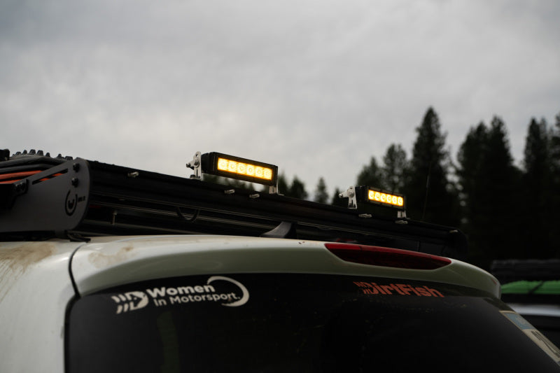 Diode Dynamics 6 In LED Light Bar Single Row Straight SS6 - Amber Wide Light Bar (Single)