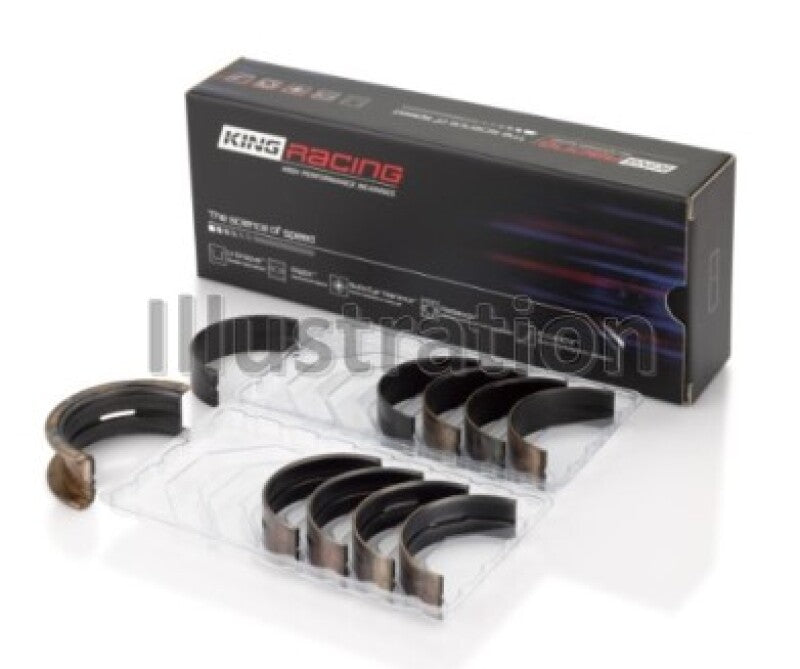 King 07-09 Mazdaspeed 3 L3-VDT MZR DISI (t) Duratec High Performance Main Bearing Set - Size +0.25mm
