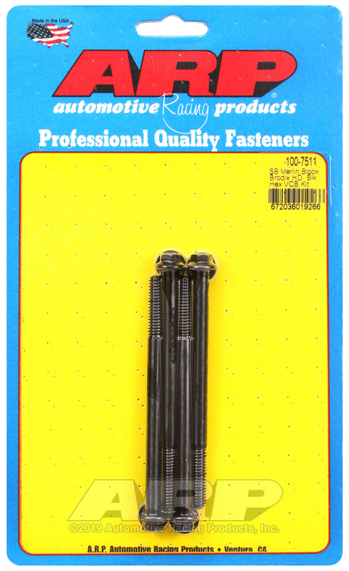 ARP Merlin block, Brodix head SB  hex valve cover bolt kit