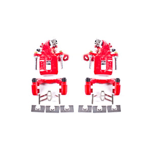 Power Stop 06-11 Acura CSX Rear Red Calipers w/Brackets - Pair