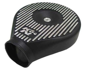 K&N Universal Plenum 11.89in L x 9in Dia x 4.75in H - Black