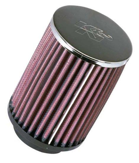 K&N Universal Air Filter (2-1/4in 20 Deg.Flange / 3-1/2in Top OD / 4in Height)