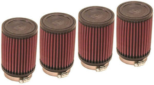 K&N Universal Rubber Filter 3 inch 5 Degree FLG 4 1/2 inch OD 5 inch Height