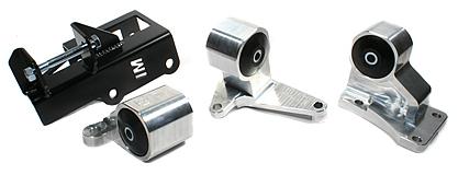 Innovative 92-95 Civic H-Series Silver Aluminum Mounts 85A Bushings