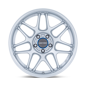 Motegi Racing MR158 Tsubaki — Hyper Silver W/ Machined Lip — 18X9.5 +35mm — 5X112
