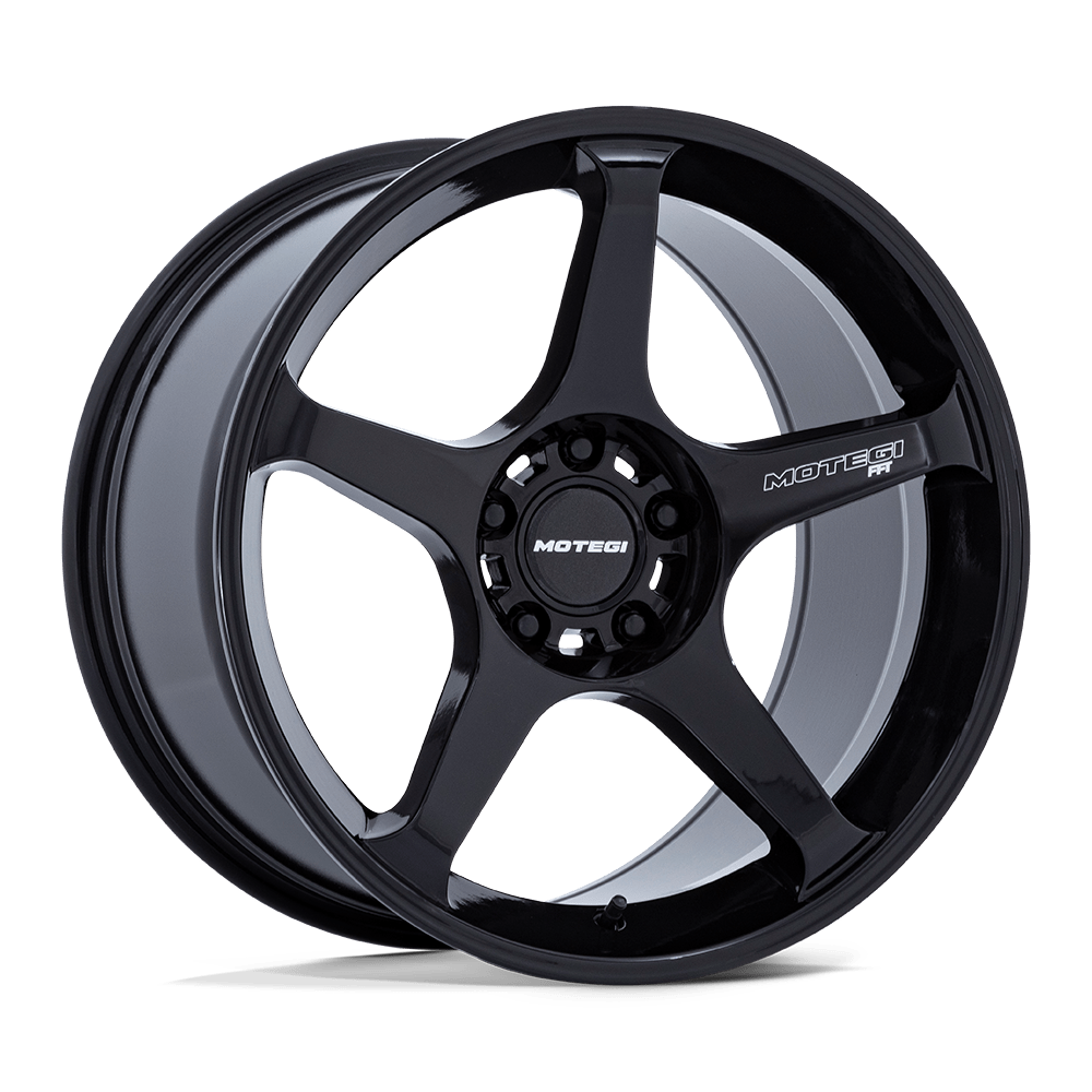 Motegi Racing MR159 Battle V — Blackbird Metallic — 18X8.5 +35mm — 5X120