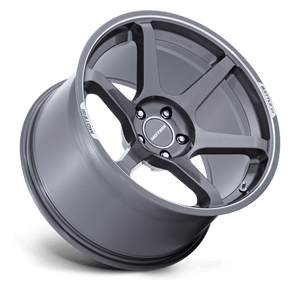 Motegi Racing MR160 Battle VI — Gloss Gunzilla w/ Machined Lip — 18x10.5 +0mm — 5X114.3