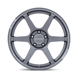 Motegi Racing MR160 Battle VI — Gloss Gunzilla w/ Machined Lip — 19X8.5 +35mm — 5X120