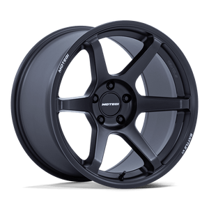 Motegi Racing MR160 Battle VI — Matte Blackbird Metallic — 18x8.5 +35mm — 5X120