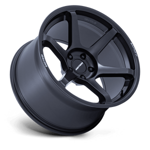 Motegi Racing MR160 Battle VI — Matte Blackbird Metallic — 18x8.5 +35mm — 5X120