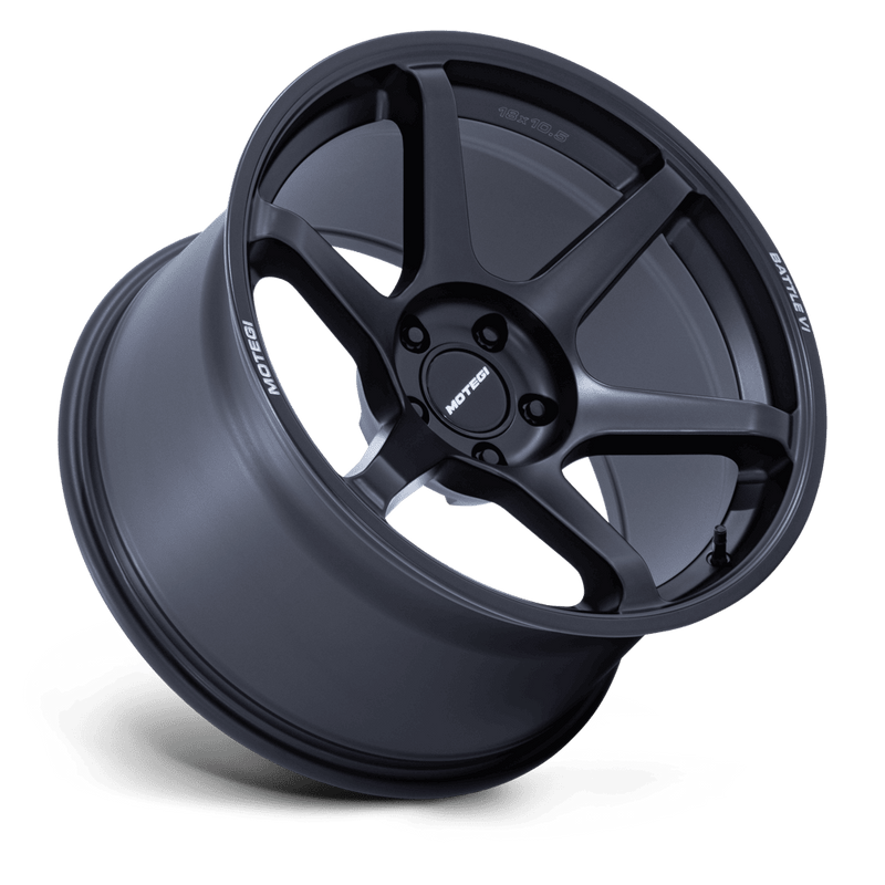 Motegi Racing MR160 Battle VI — Matte Blackbird Metallic — 18x9.5 +0mm — 5X114.3