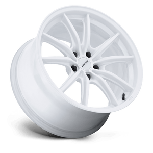 Motegi Racing MR162 Zentoku — Gloss White — 18X8.5 +35mm — 5X100