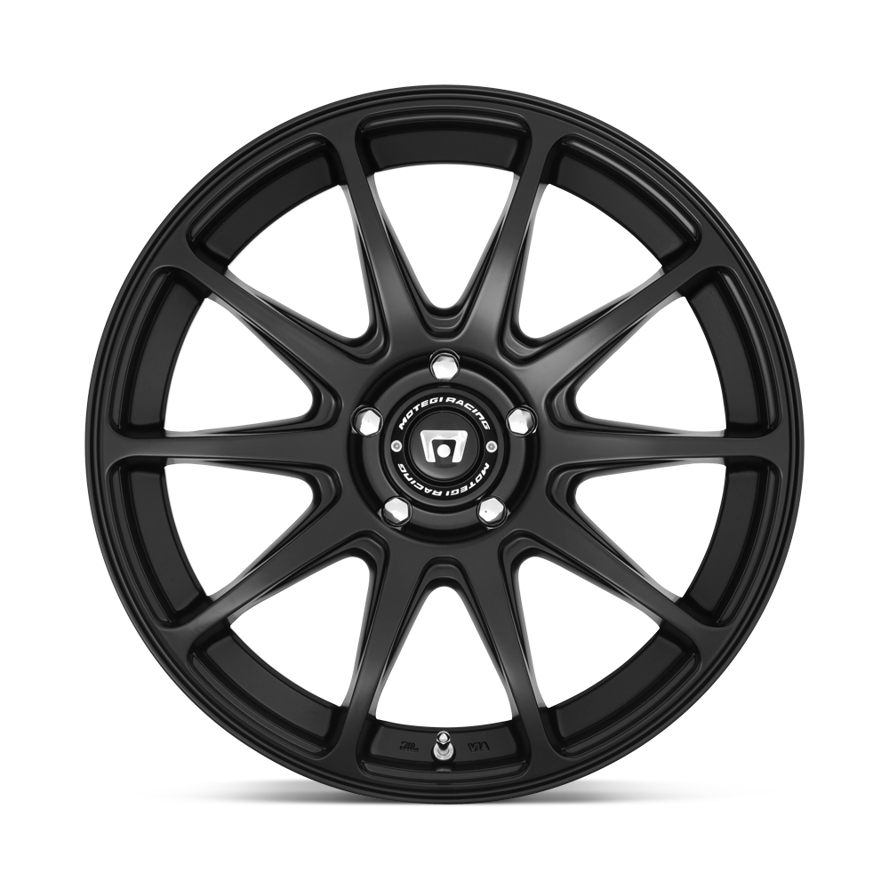 Motegi Racing MR127 CS10 — Satin Black — 18X8 +38mm — 5X114.3