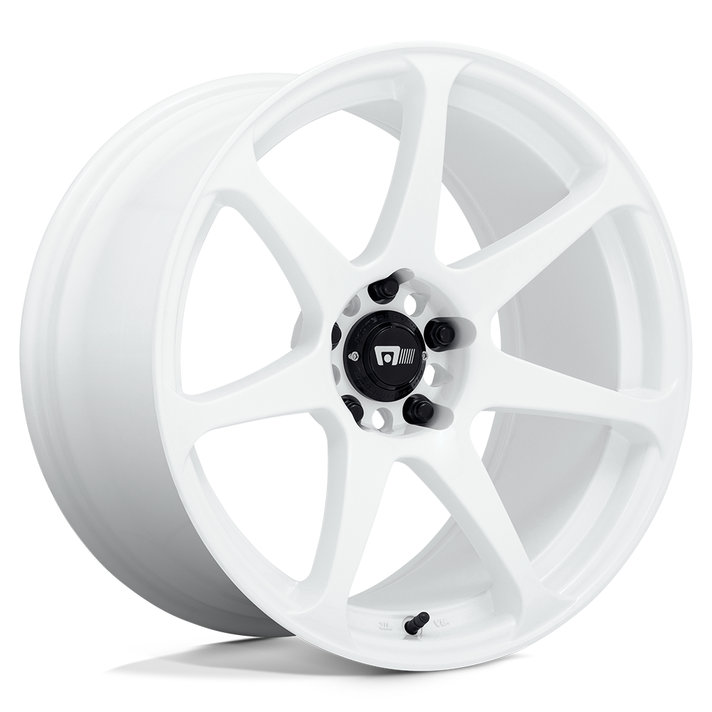 Motegi Racing MR154 Battle — White — 18X8 +30mm — 5X114.3