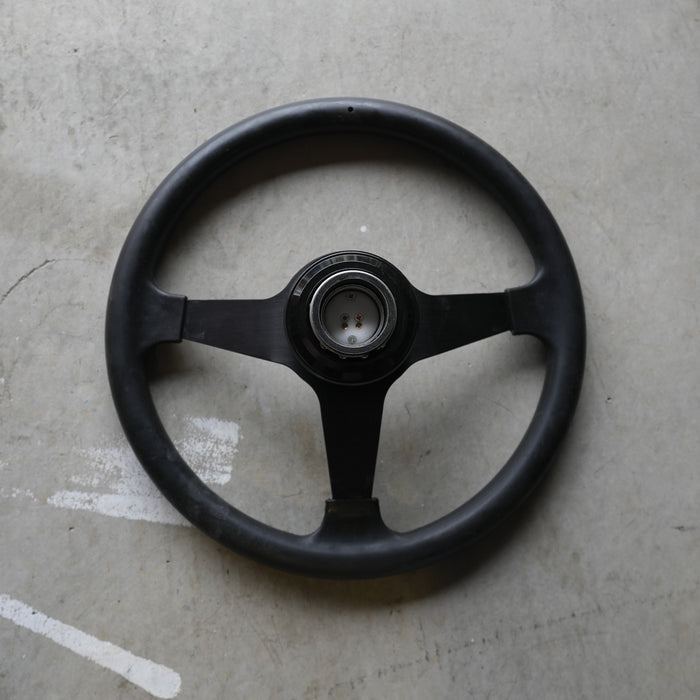 Sparco R350 Competition Steering Wheel w/ NRG Quick Release